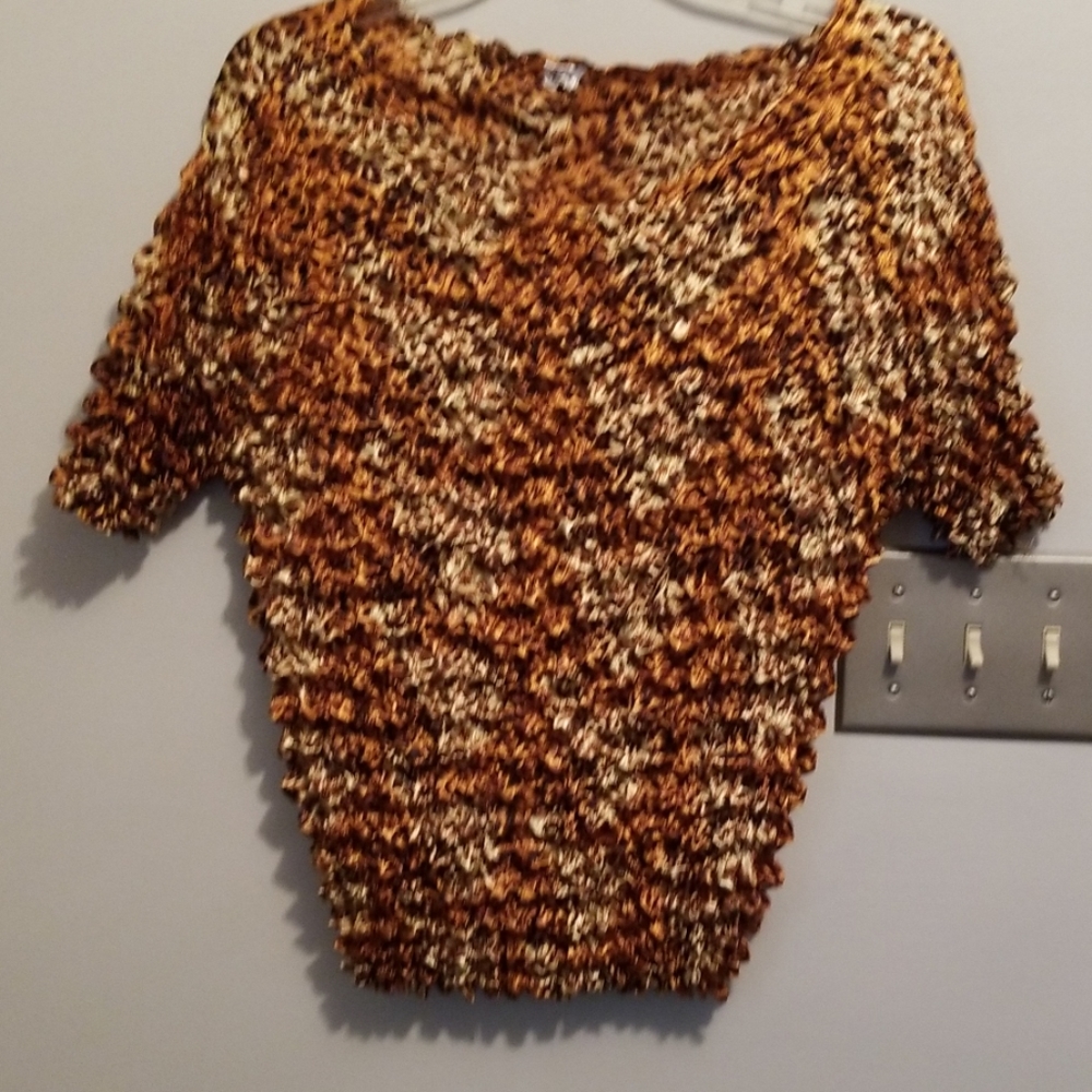Animal print top
